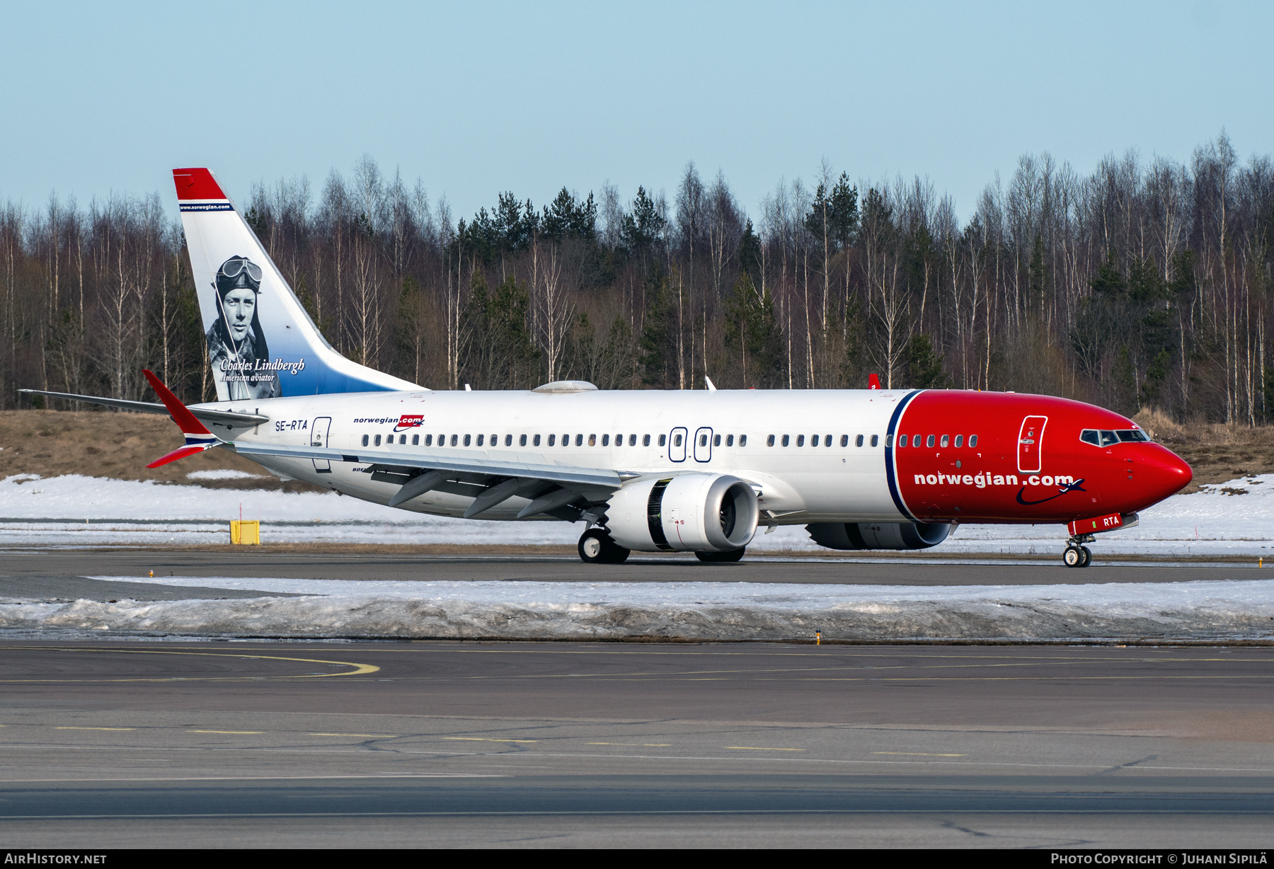 Aircraft Photo of SE-RTA | Boeing 737-8 Max 8 | Norwegian | AirHistory.net #666108