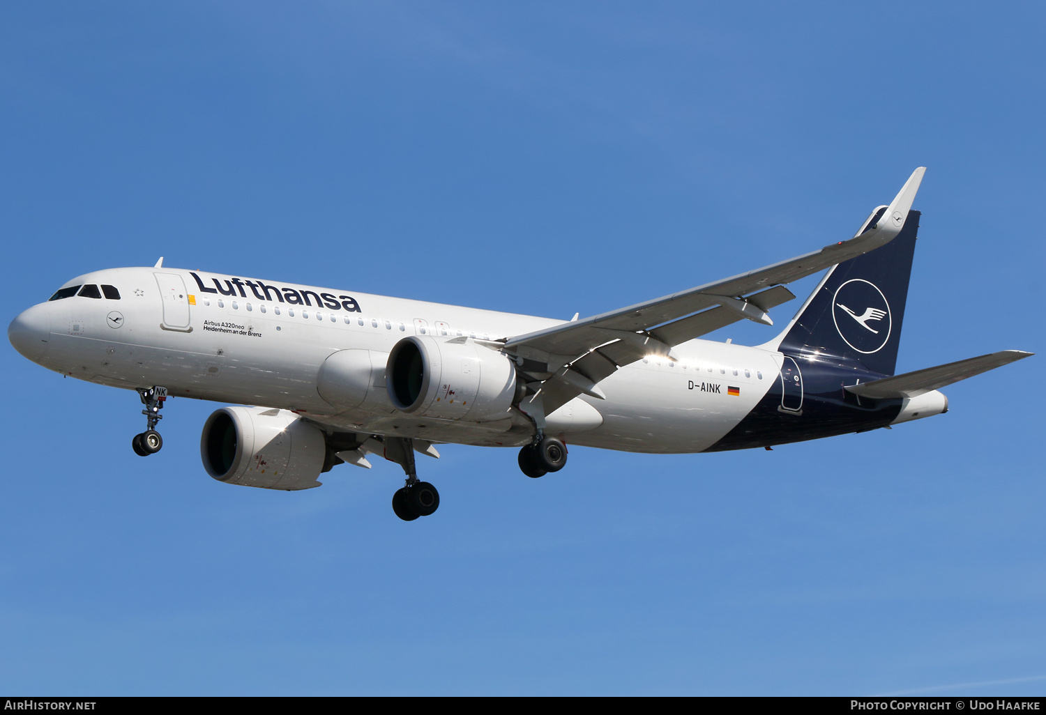 Aircraft Photo of D-AINK | Airbus A320-271N | Lufthansa | AirHistory.net #666109