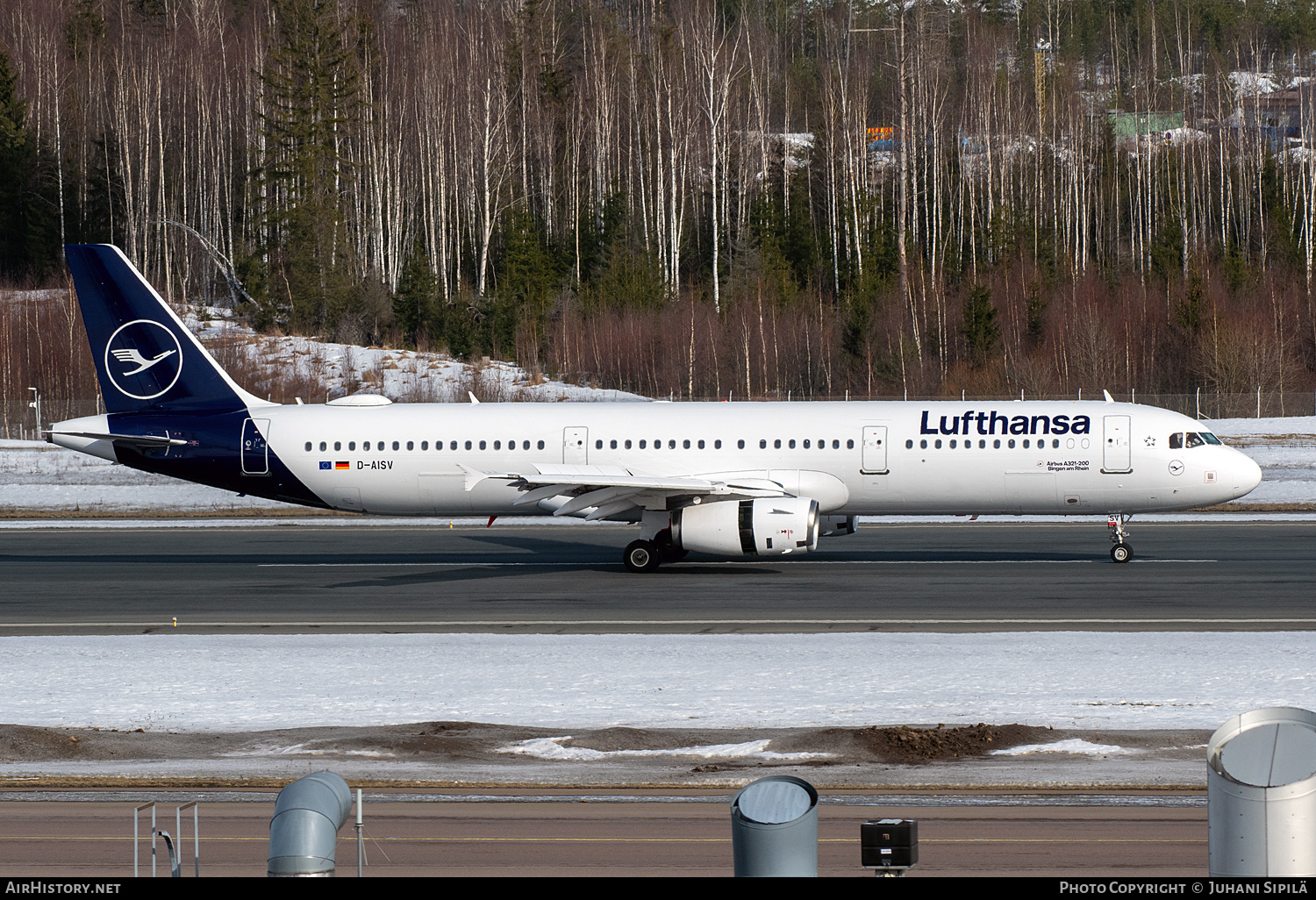 Aircraft Photo of D-AISV | Airbus A321-231 | Lufthansa | AirHistory.net #666110