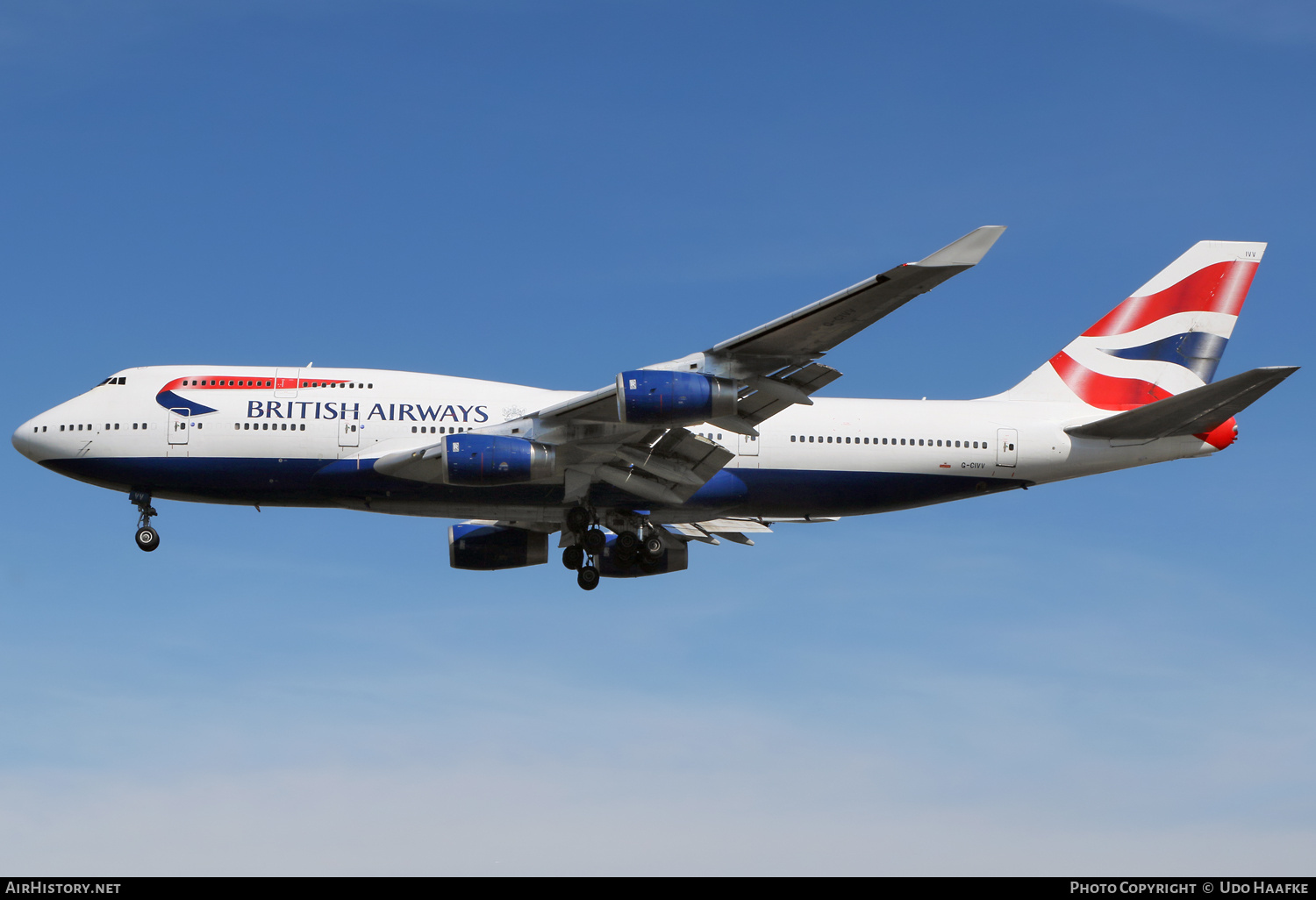 Aircraft Photo of G-CIVV | Boeing 747-436 | British Airways | AirHistory.net #666111