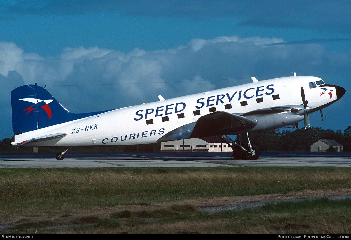 Aircraft Photo of ZS-NKK | AMI DC-3-65TP | Speed Services Couriers | AirHistory.net #666122