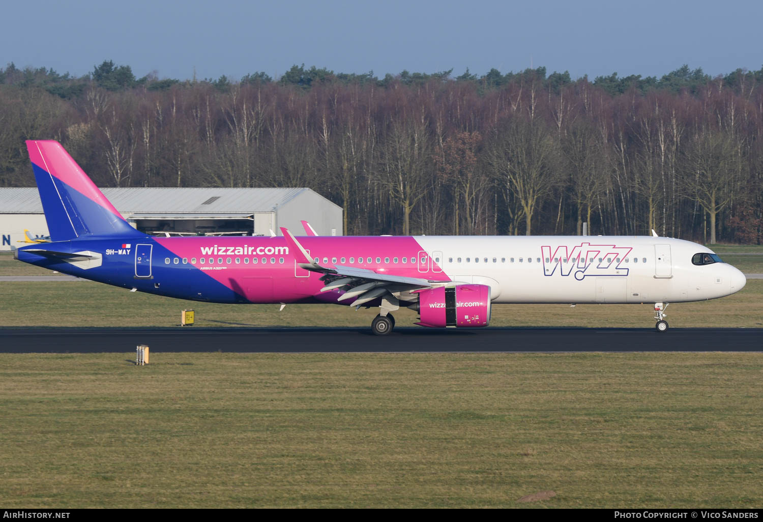Aircraft Photo of 9H-WAY | Airbus A321-271NX | Wizz Air | AirHistory.net #666135