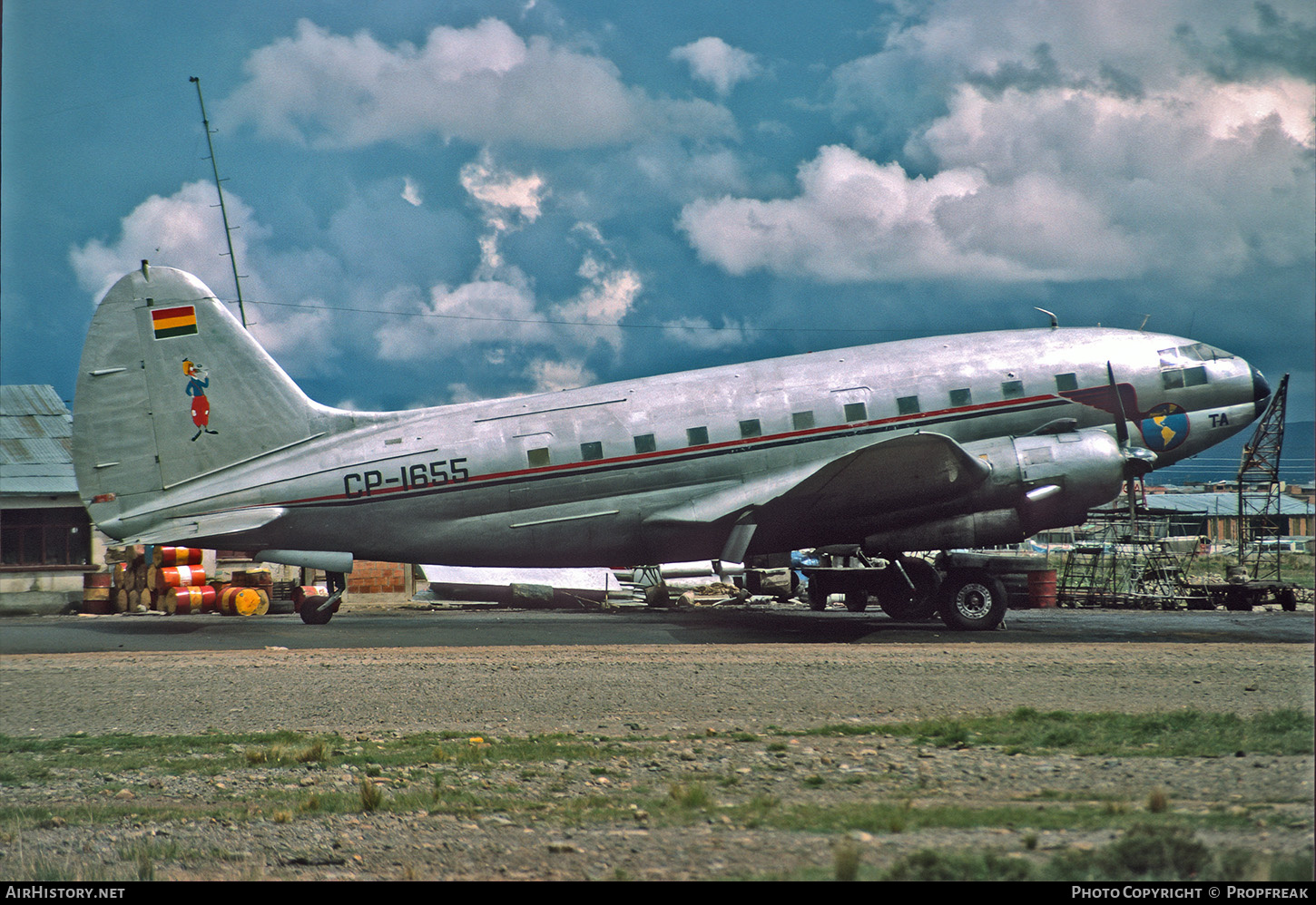 Aircraft Photo of CP-1655 | Curtiss C-46 Commando | AirHistory.net #666138