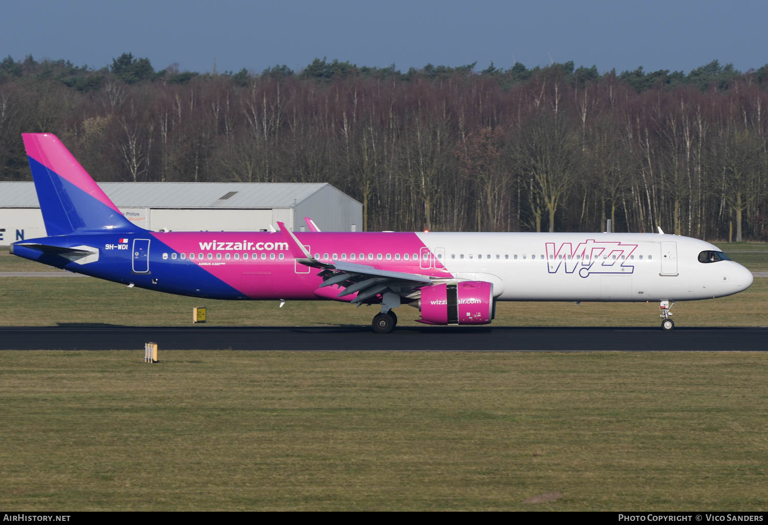 Aircraft Photo of 9H-WDI | Airbus A321-271NX | Wizz Air | AirHistory.net #666151