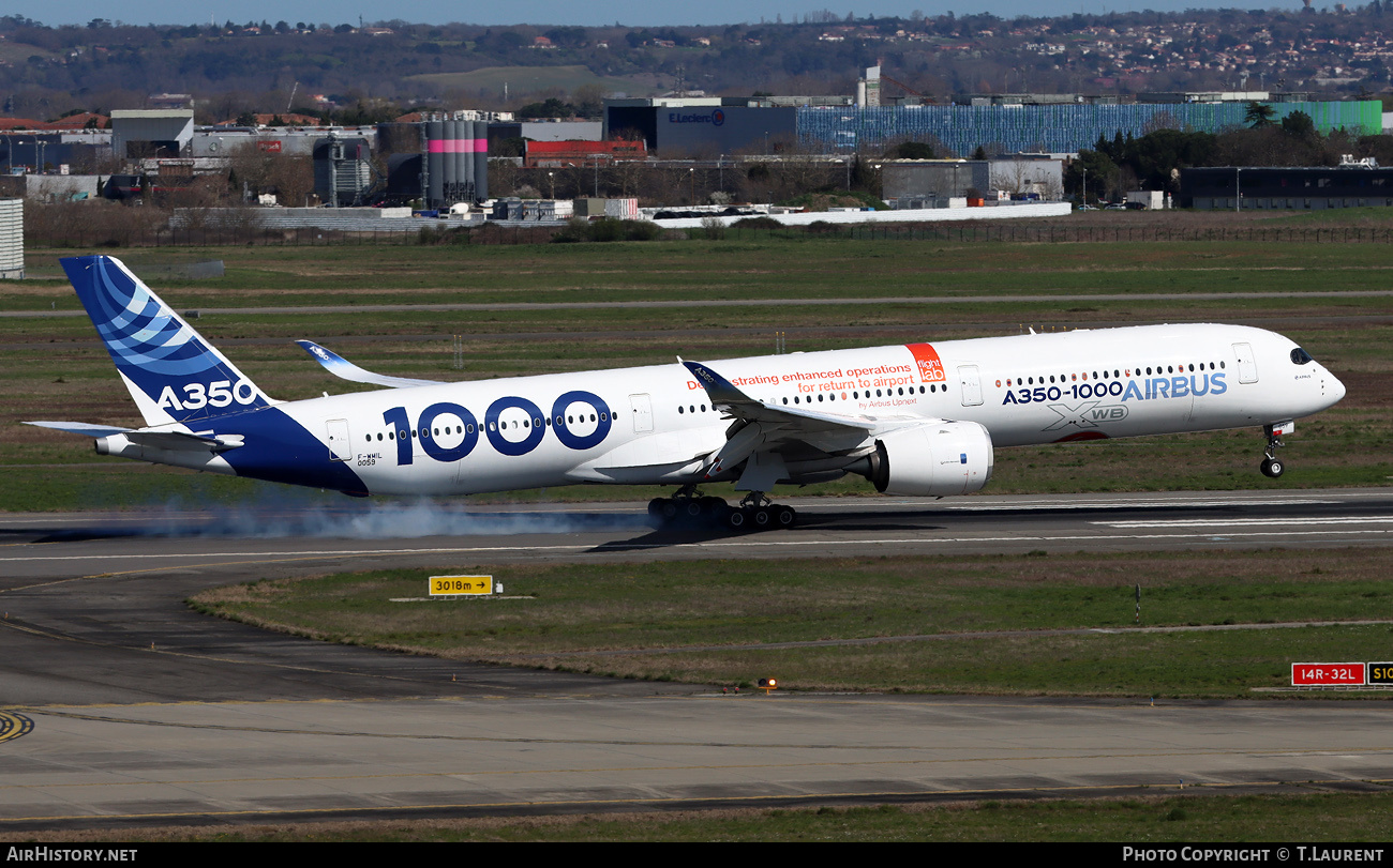 Aircraft Photo of F-WMIL | Airbus A350-1041 | Airbus | AirHistory.net #666170