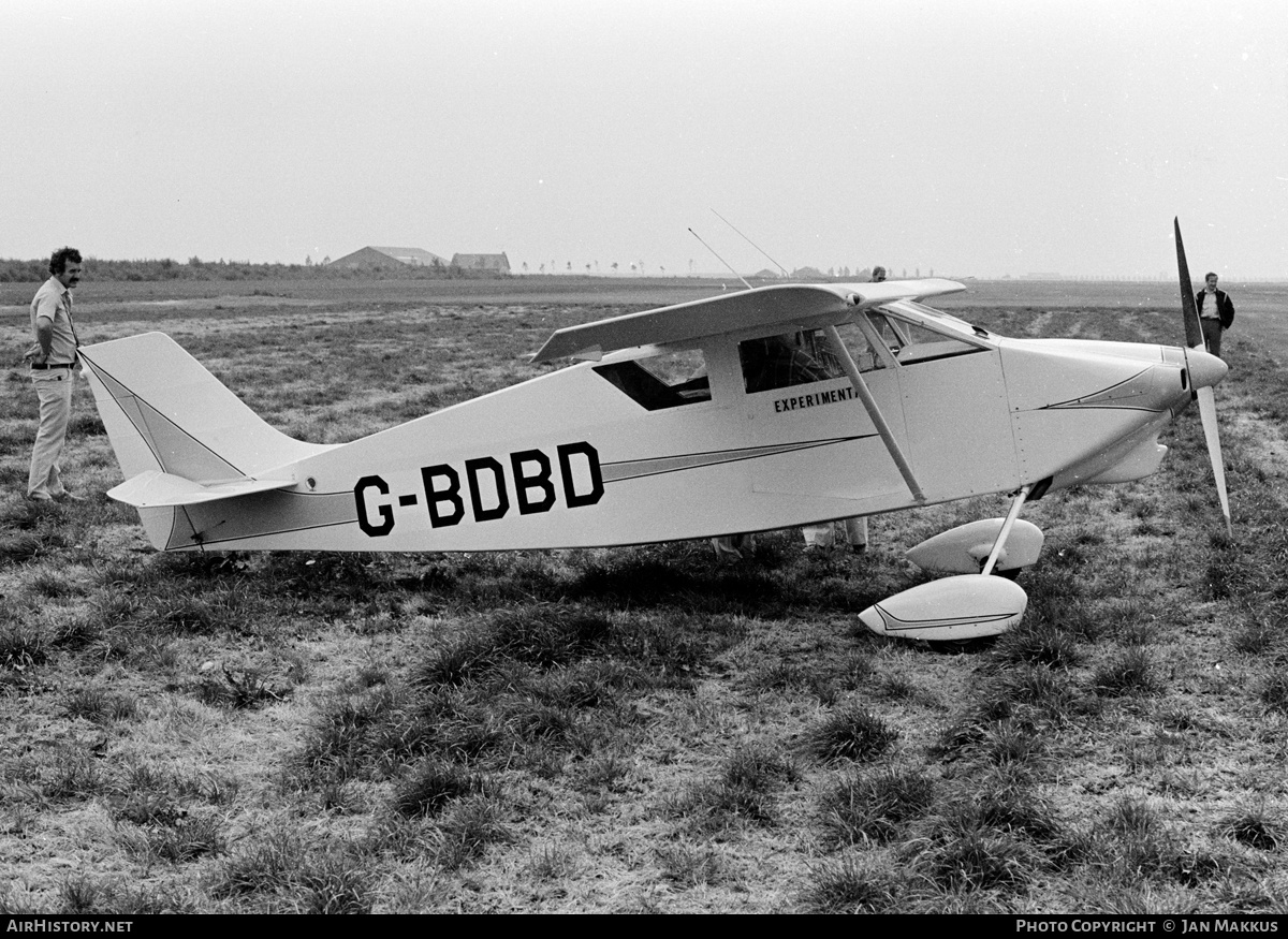Aircraft Photo of G-BDBD | Wittman W-8 Tailwind | AirHistory.net #666185