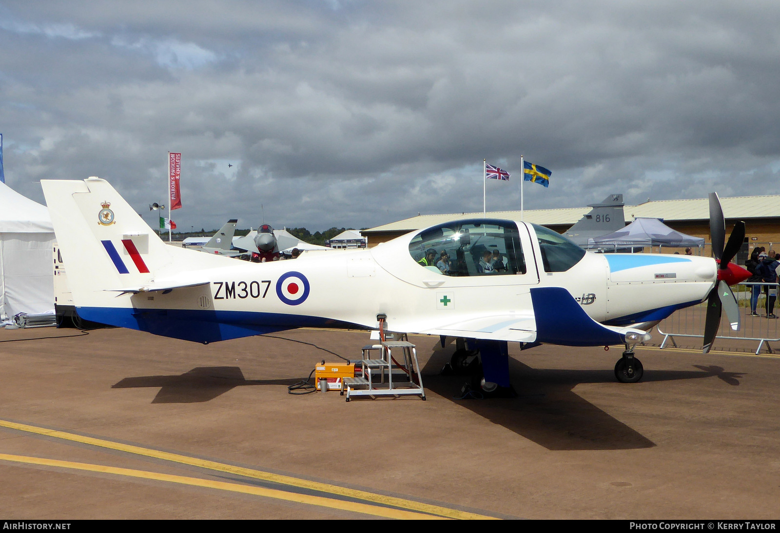 Aircraft Photo of ZM307 | Grob G-120TP Prefect T1 | UK - Air Force | AirHistory.net #666191