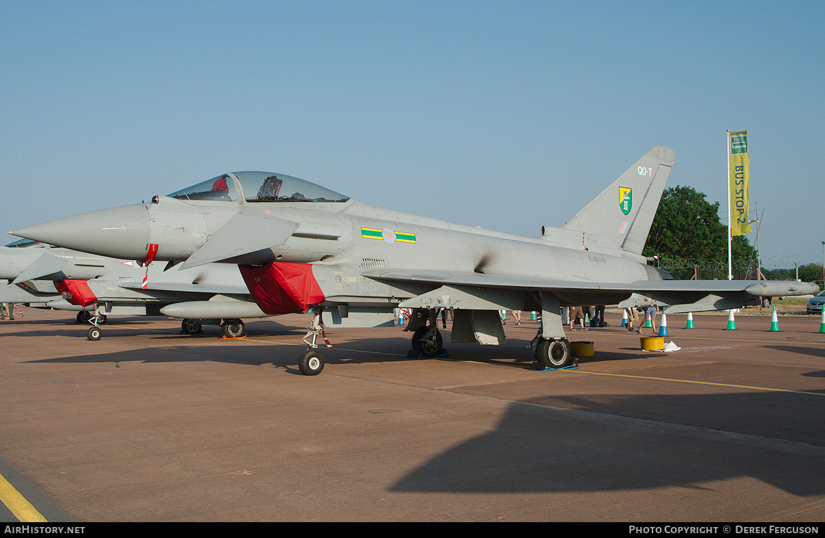 Aircraft Photo of ZJ934 | Eurofighter EF-2000 Typhoon FGR4 | UK - Air Force | AirHistory.net #666192