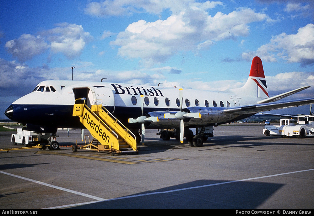 Aircraft Photo of G-AOYH | Vickers 806 Viscount | British Airways | AirHistory.net #666203