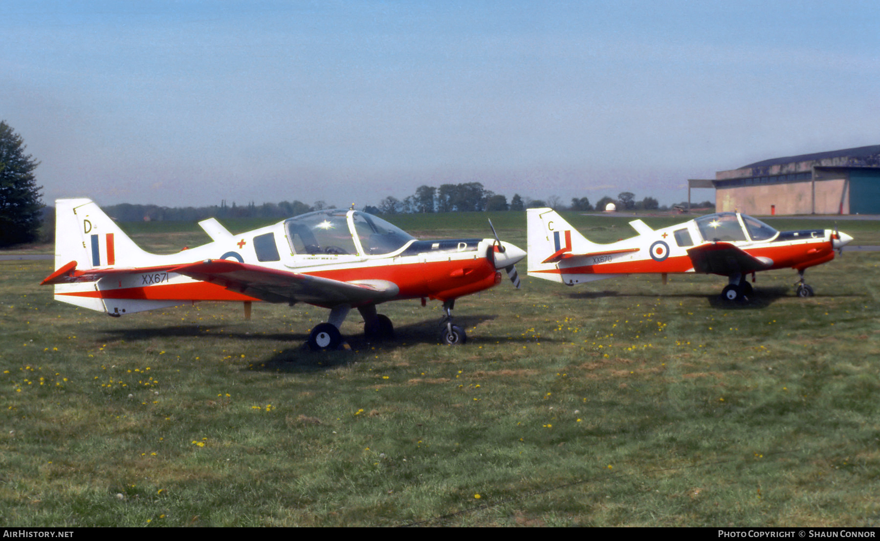 Aircraft Photo of XX671 | Scottish Aviation Bulldog T1 | UK - Air Force | AirHistory.net #666205