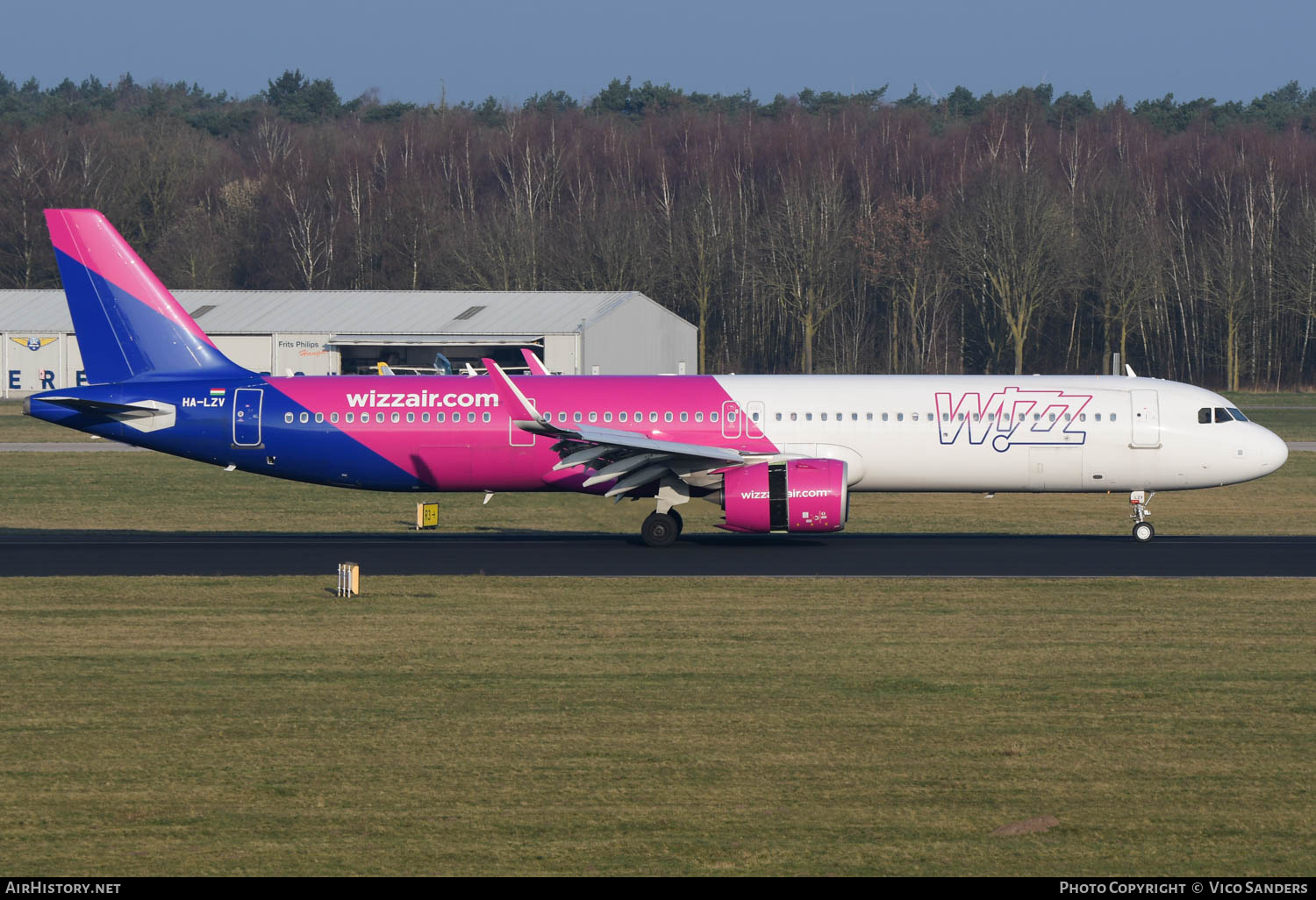 Aircraft Photo of HA-LZV | Airbus A321-271NX | Wizz Air | AirHistory.net #666213
