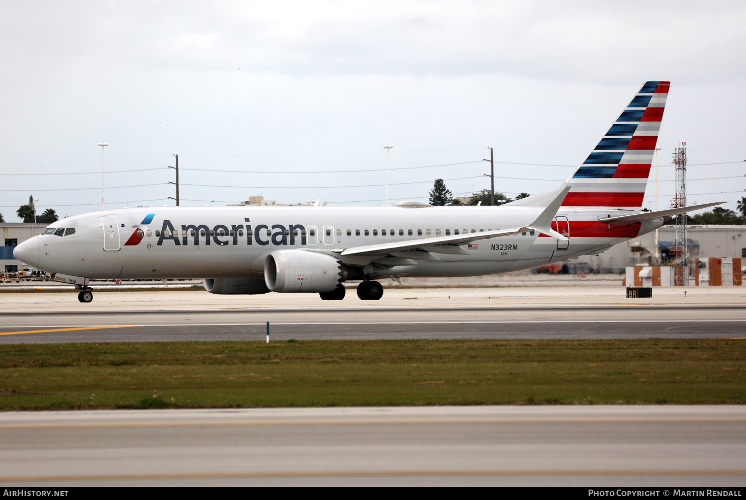 Aircraft Photo of N323RM | Boeing 737-8 Max 8 | American Airlines | AirHistory.net #666233