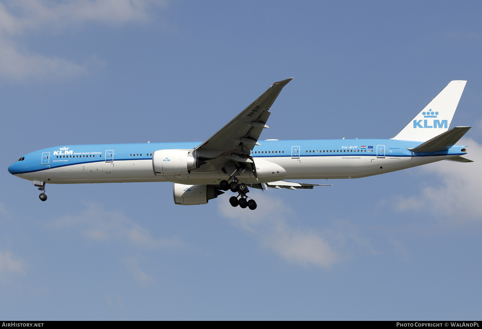 Aircraft Photo of PH-BVP | Boeing 777-306/ER | KLM - Royal Dutch Airlines | AirHistory.net #666236