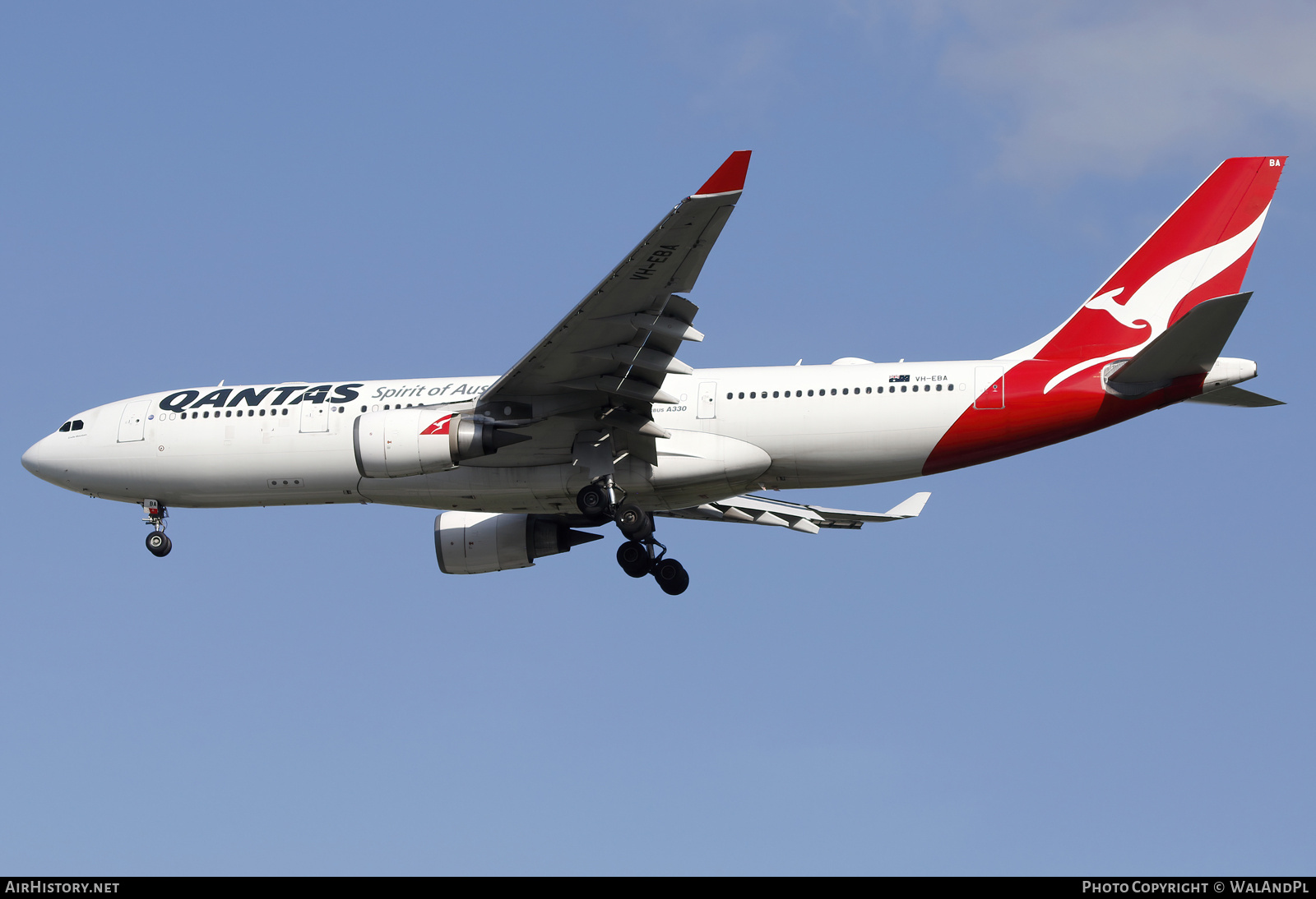 Aircraft Photo of VH-EBA | Airbus A330-202 | Qantas | AirHistory.net #666244