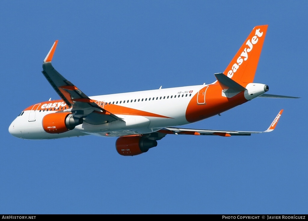 Aircraft Photo of HB-JXU | Airbus A320-214 | EasyJet | AirHistory.net #666248