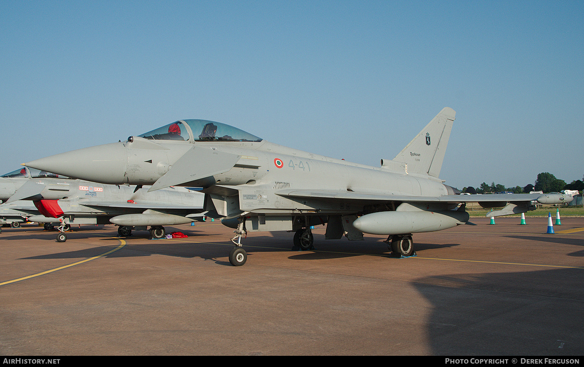 Aircraft Photo of MM7299 / MM7291 | Eurofighter F-2000A Typhoon | Italy - Air Force | AirHistory.net #666253