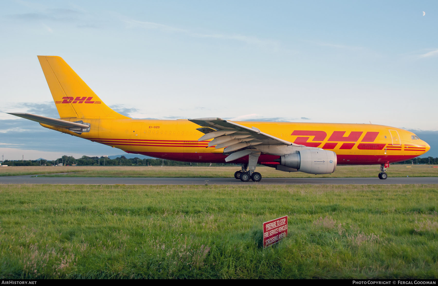 Aircraft Photo of EI-OZD | Airbus A300B4-203(F) | DHL International | AirHistory.net #666256