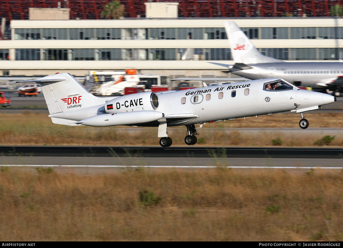 Aircraft Photo of D-CAVE | Gates Learjet 35A | DRF Luftrettung - German Air Rescue | AirHistory.net #666262