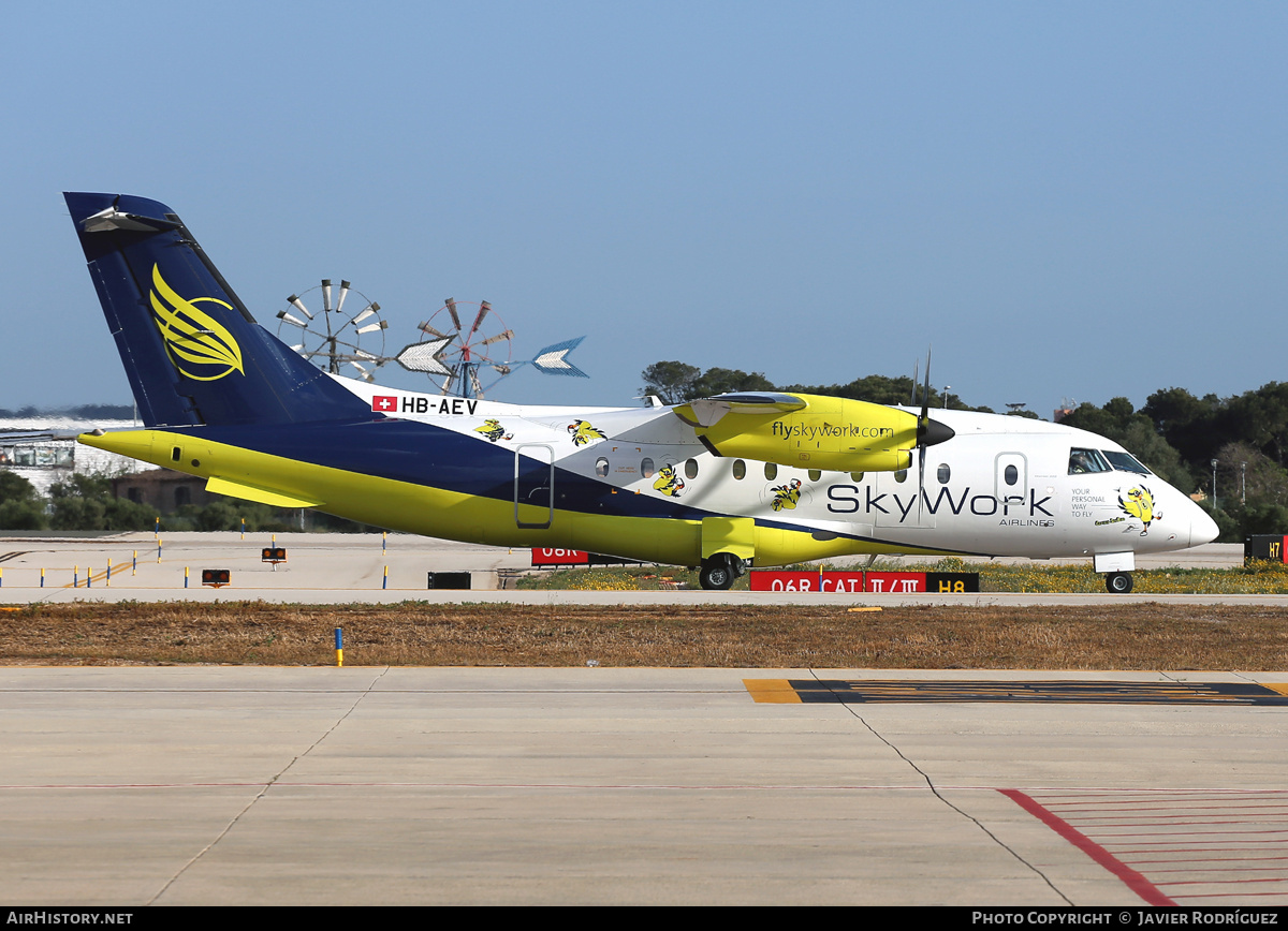 Aircraft Photo of HB-AEV | Dornier 328-110 | SkyWork Airlines | AirHistory.net #666267