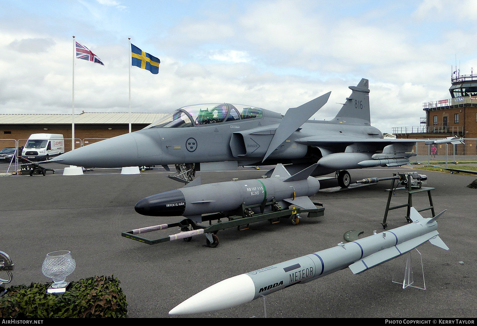 Aircraft Photo of 39816 | Saab JAS 39D Gripen | Sweden - Air Force | AirHistory.net #666271
