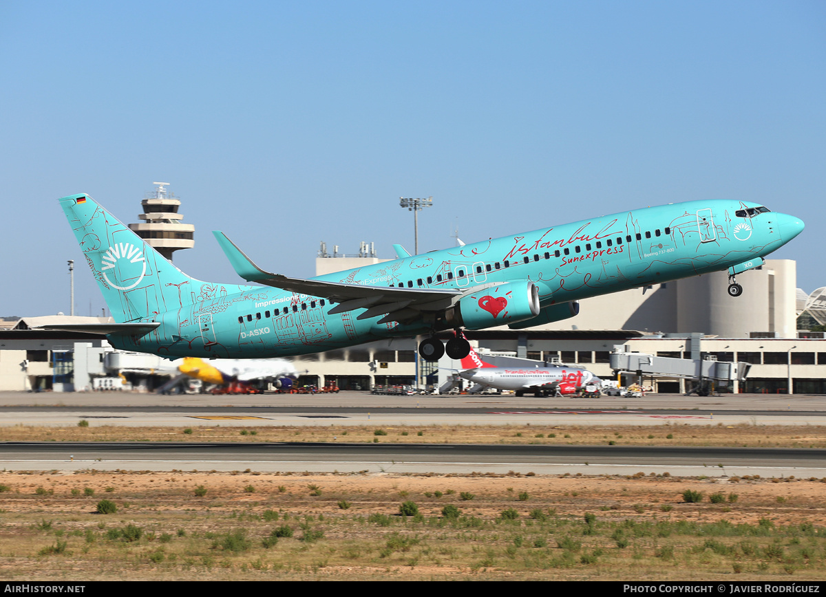 Aircraft Photo of D-ASXO | Boeing 737-8HX | SunExpress | AirHistory.net #666279
