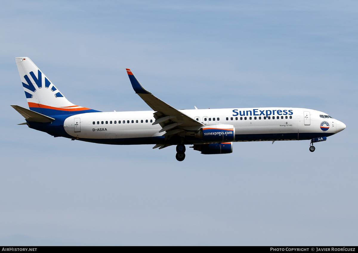 Aircraft Photo of D-ASXA | Boeing 737-8Z9 | SunExpress | AirHistory.net #666289