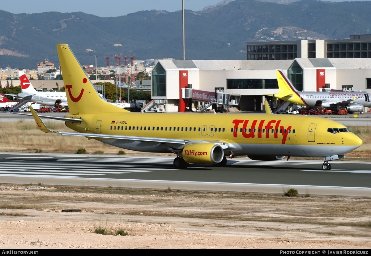 Aircraft Photo of D-AHFL | Boeing 737-8K5 | TUIfly | AirHistory.net #666303