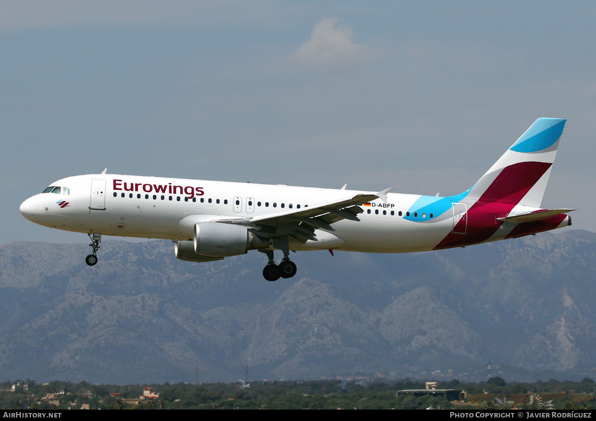 Aircraft Photo of D-ABFP | Airbus A320-214 | Eurowings | AirHistory.net #666304