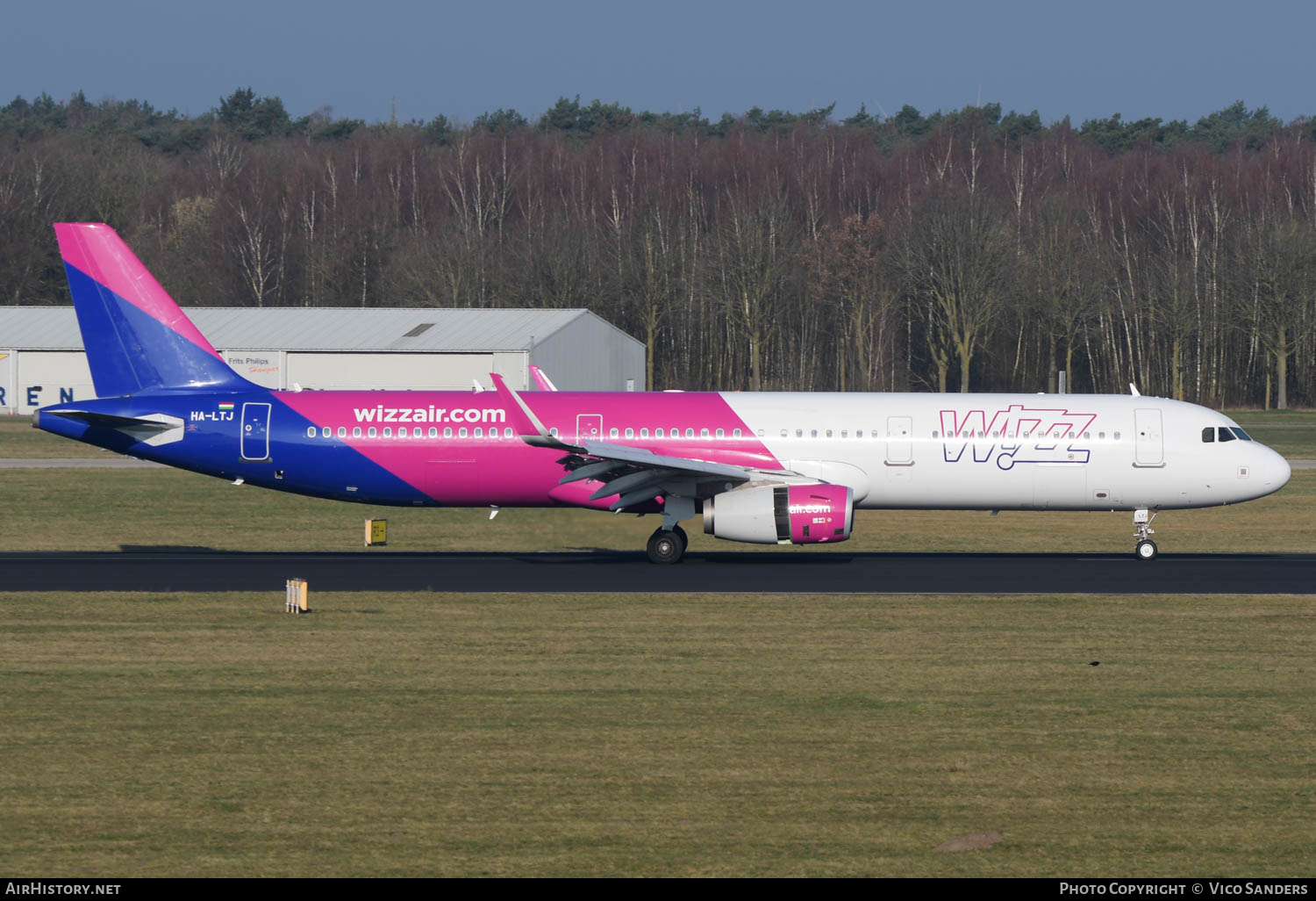 Aircraft Photo of HA-LTJ | Airbus A321-231 | Wizz Air | AirHistory.net #666305