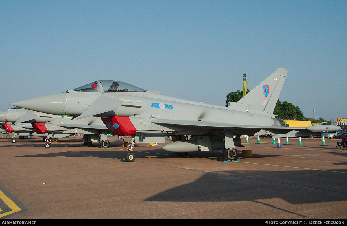 Aircraft Photo of ZK343 | Eurofighter EF-2000 Typhoon FGR4 | UK - Air Force | AirHistory.net #666319