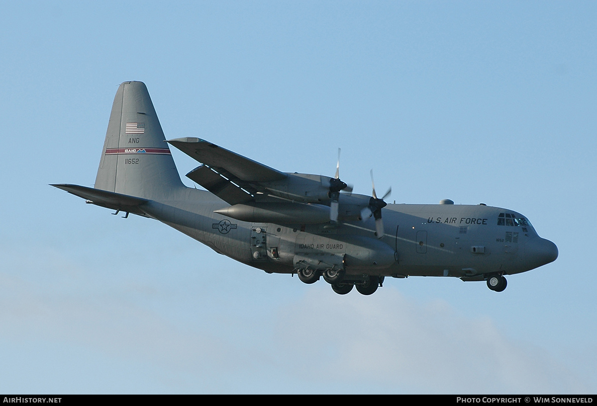 Aircraft Photo of 91-1652 / 11652 | Lockheed Martin C-130H Hercules | USA - Air Force | AirHistory.net #666325