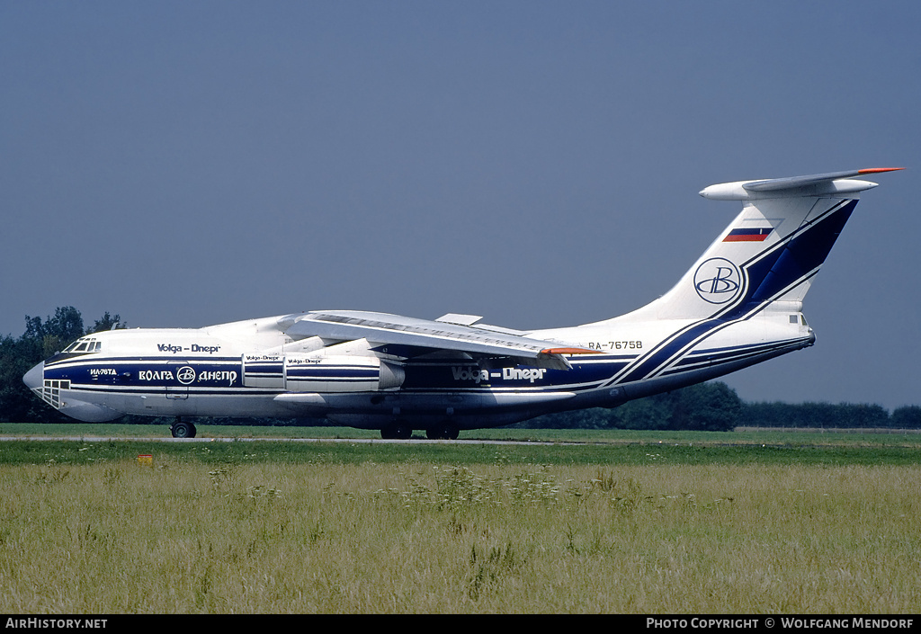 Aircraft Photo of RA-76758 | Ilyushin Il-76TD | Volga-Dnepr Airlines | AirHistory.net #666334