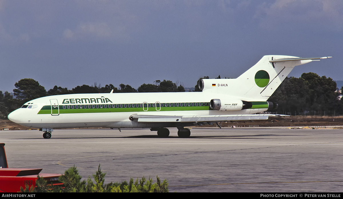 Aircraft Photo of D-AHLN | Boeing 727-81 | Germania | AirHistory.net #666335