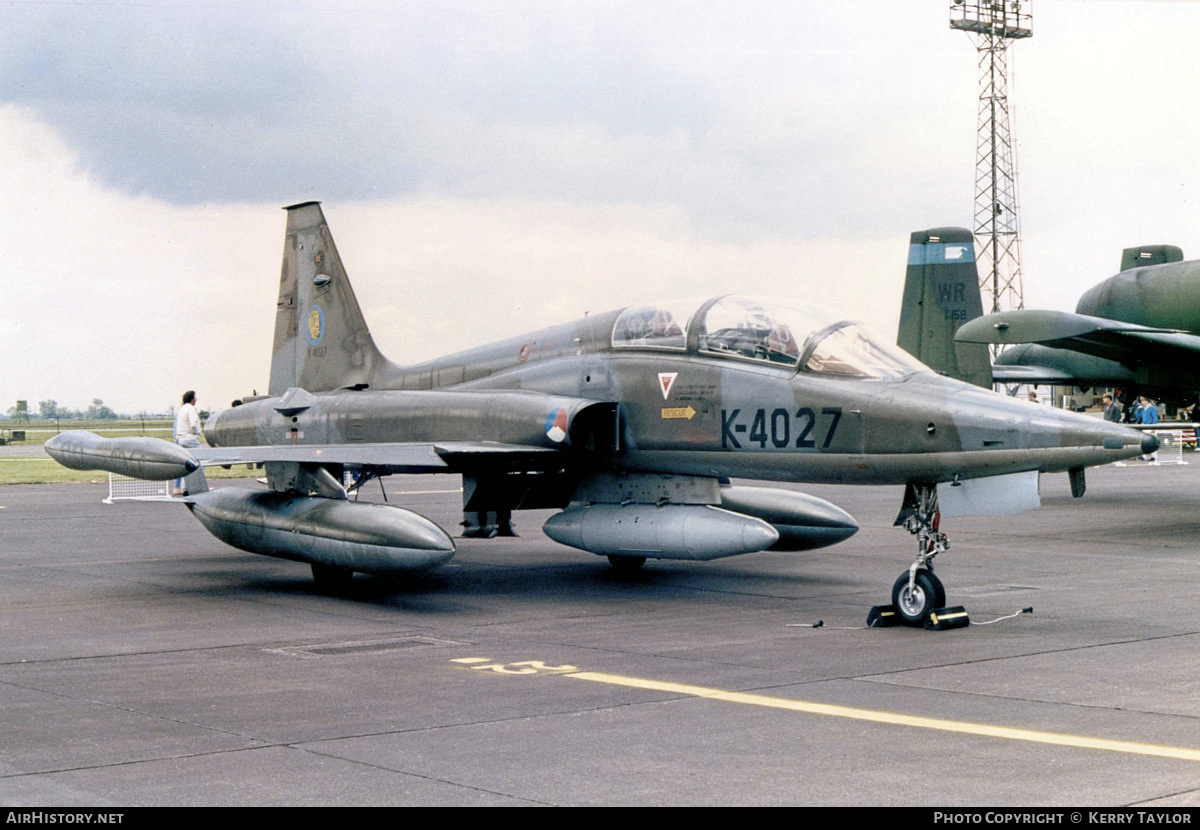 Aircraft Photo of K-4027 | Canadair NF-5B | Netherlands - Air Force | AirHistory.net #666344