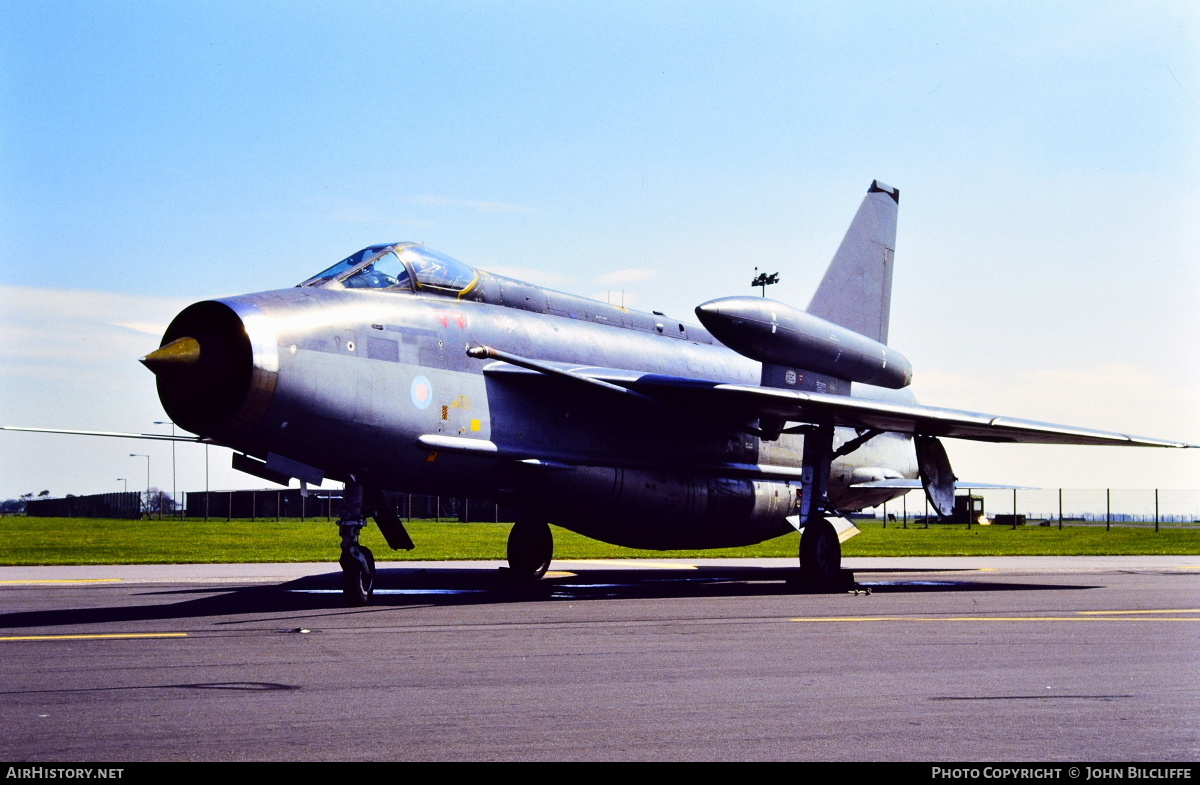 Aircraft Photo of XS928 | English Electric Lightning F6 | UK - Air Force | AirHistory.net #666350
