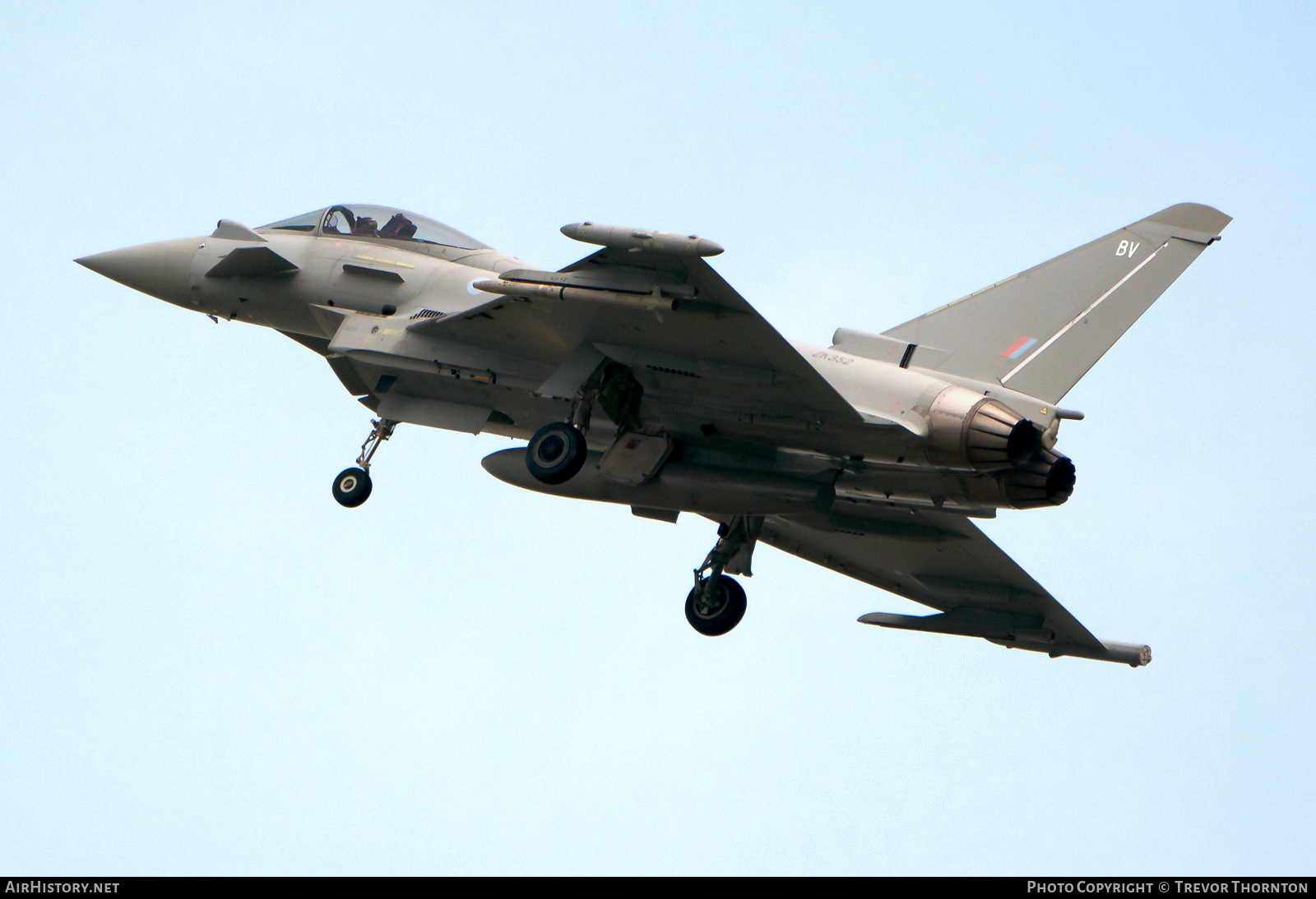 Aircraft Photo of ZK352 | Eurofighter EF-2000 Typhoon FGR4 | UK - Air Force | AirHistory.net #666354