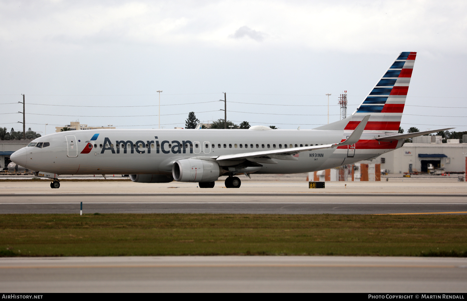 Aircraft Photo of N931NN | Boeing 737-823 | American Airlines | AirHistory.net #666363