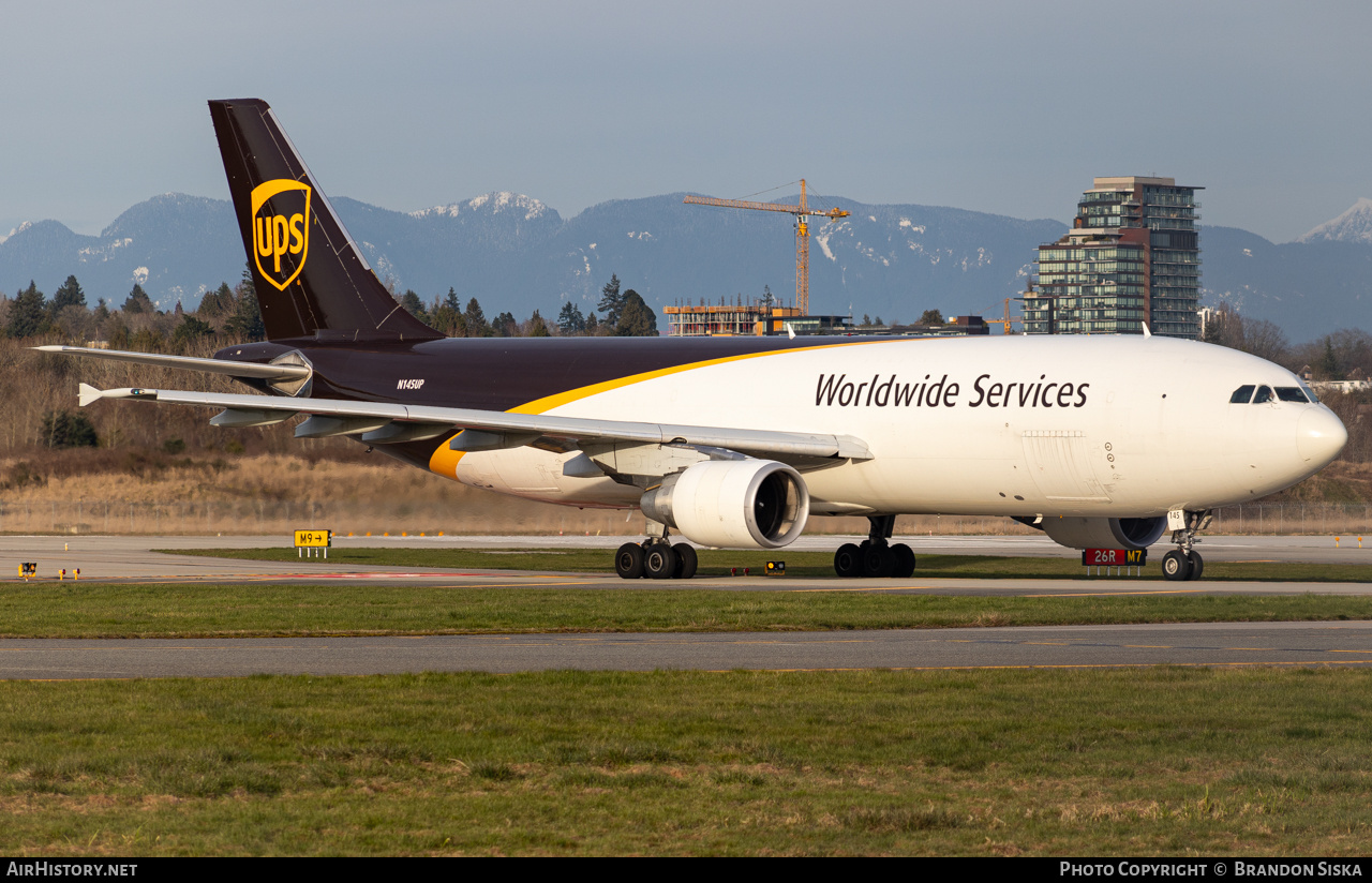 Aircraft Photo of N145UP | Airbus A300F4-622R | United Parcel Service - UPS | AirHistory.net #666385
