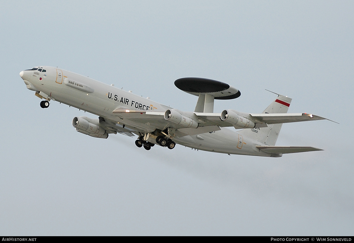 Aircraft Photo of 77-0352 / AF770352 | Boeing E-3B Sentry | USA - Air Force | AirHistory.net #666391