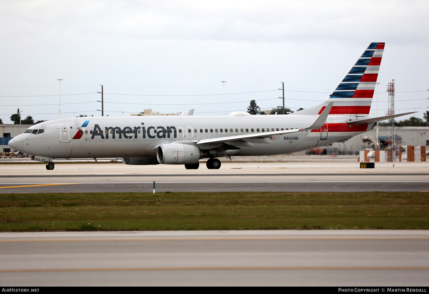 Aircraft Photo of N806NN | Boeing 737-823 | American Airlines | AirHistory.net #666394