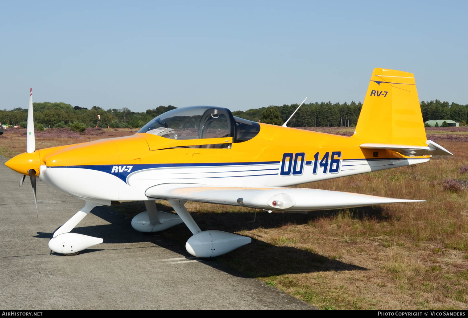 Aircraft Photo of OO-146 | Van's RV-7A | AirHistory.net #666404