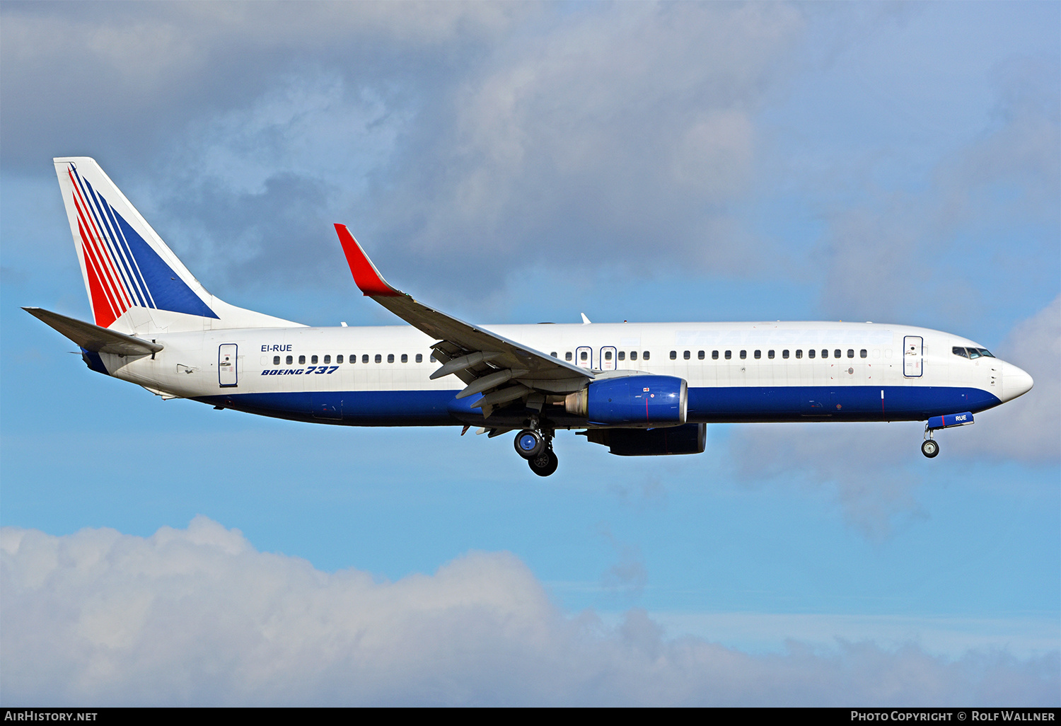 Aircraft Photo of EI-RUE | Boeing 737-85P | Transaero Airlines | AirHistory.net #666412