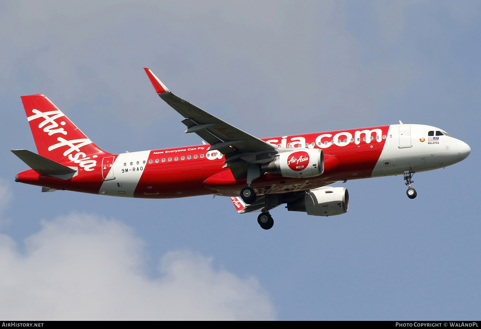 Aircraft Photo of 9M-RAO | Airbus A320-216 | AirAsia | AirHistory.net #666417