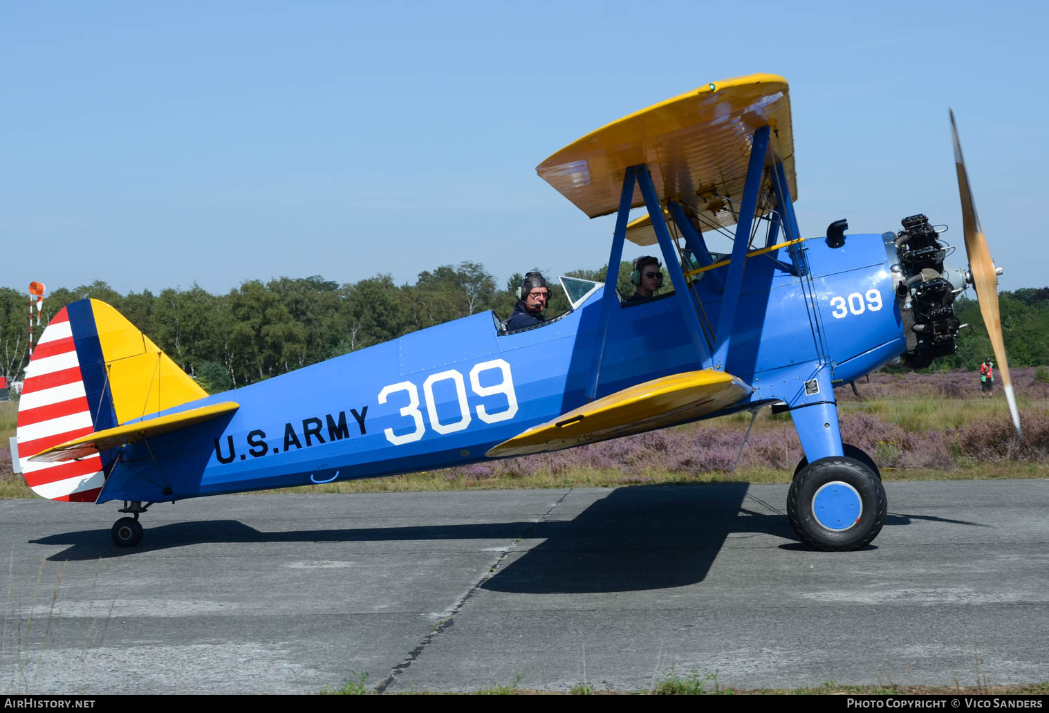 Aircraft Photo of G-IIIG / 309 | Boeing PT-17 Kaydet (A75N1) | USA - Army | AirHistory.net #666430