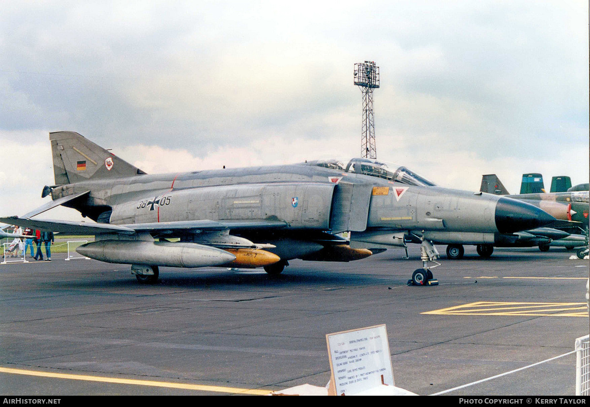 Aircraft Photo of 3805 | McDonnell Douglas F-4F Phantom II | Germany - Air Force | AirHistory.net #666435