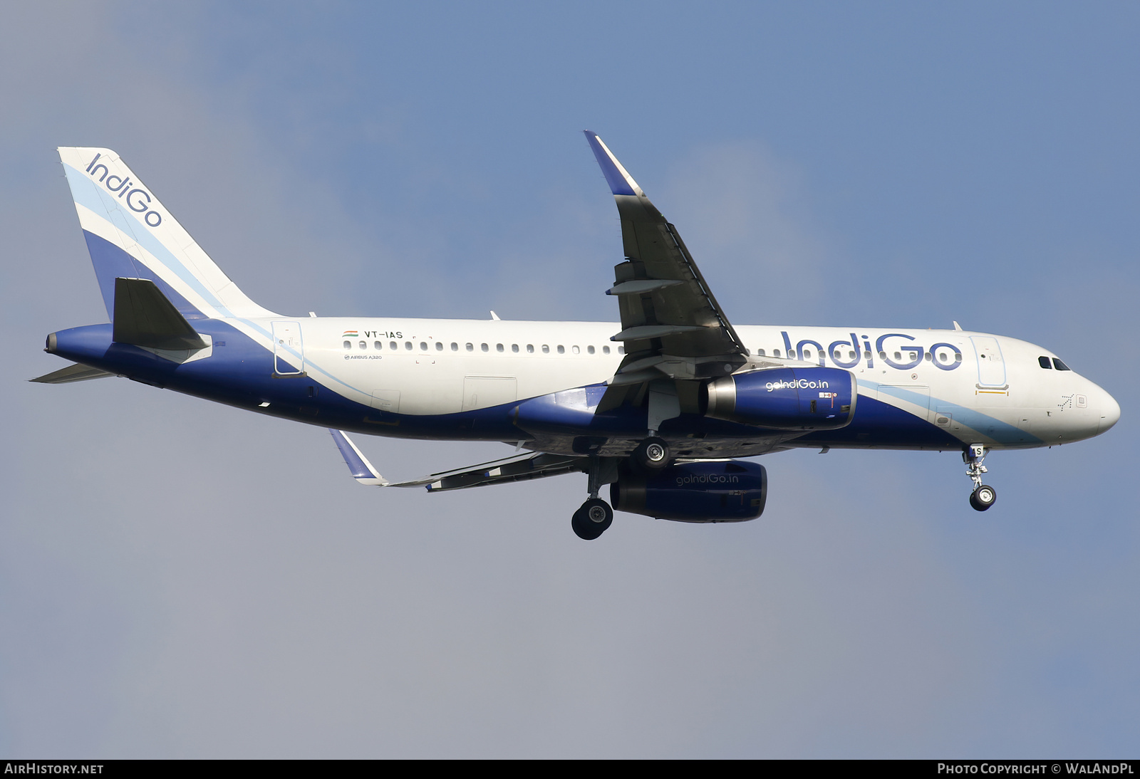 Aircraft Photo of VT-IAS | Airbus A320-232 | IndiGo | AirHistory.net #666439