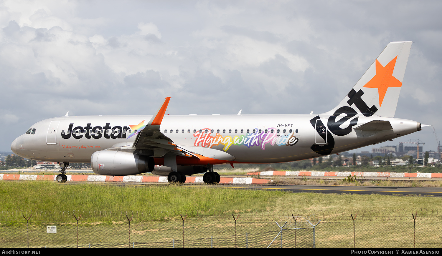 Aircraft Photo of VH-VFY | Airbus A320-232 | Jetstar Airways | AirHistory.net #666474