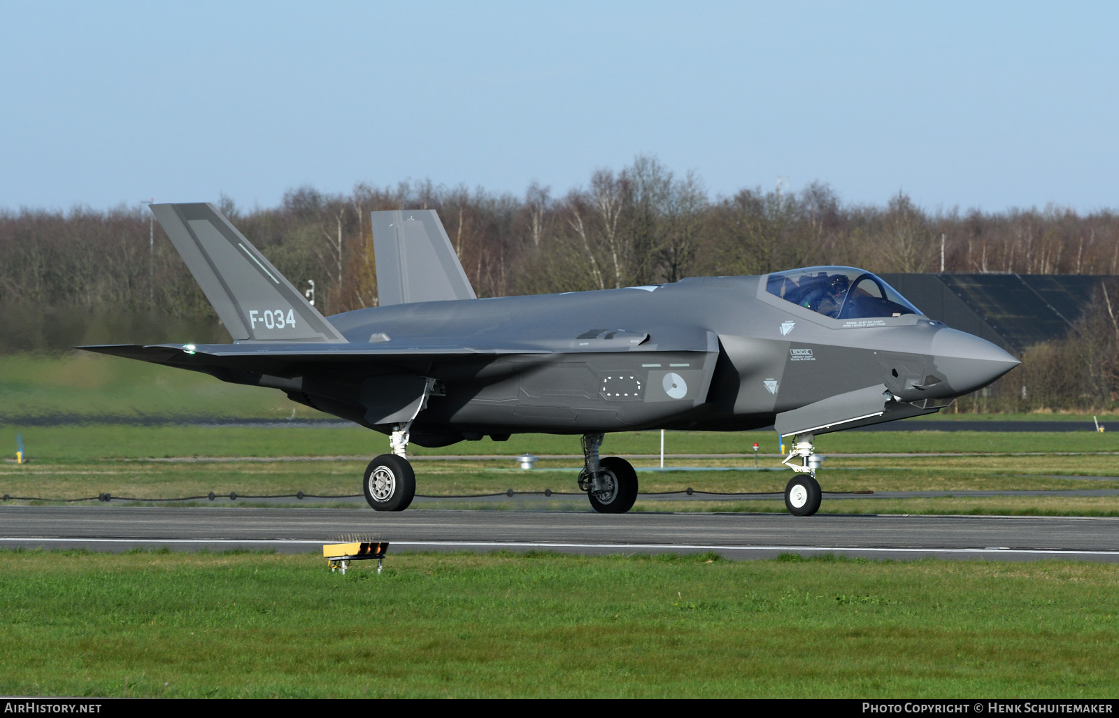 Aircraft Photo of F-034 | Lockheed Martin F-35A Lightning II | Netherlands - Air Force | AirHistory.net #666488