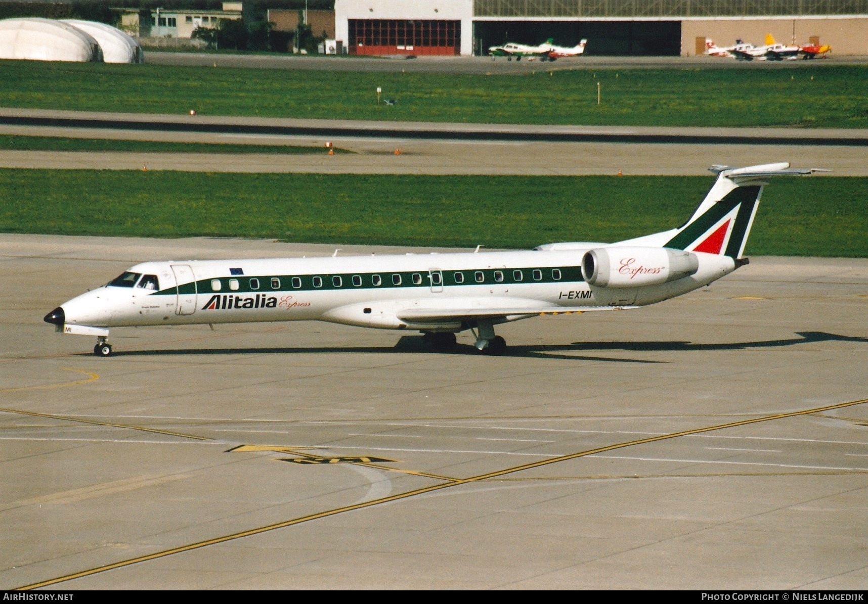 Aircraft Photo of I-EXMI | Embraer ERJ-145LR (EMB-145LR) | Alitalia Express | AirHistory.net #666489