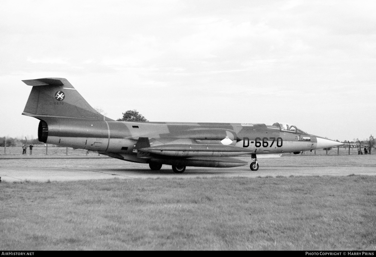 Aircraft Photo of D-6670 | Lockheed F-104G Starfighter | Netherlands - Air Force | AirHistory.net #666491